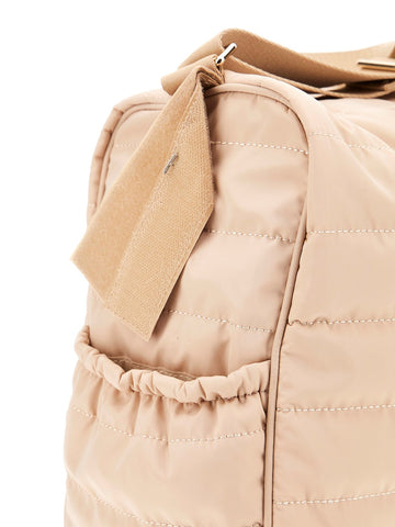 Guess Kids Set Diaper Bag + Padded Towel - Borse Unisex - Beige