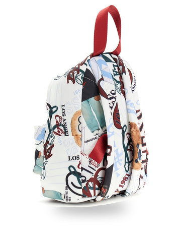 Guess Kids Allover Mini Backpack - Zaini Unisex - Multicolore