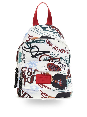 Guess Kids Allover Mini Backpack - Zaini Unisex - Multicolore