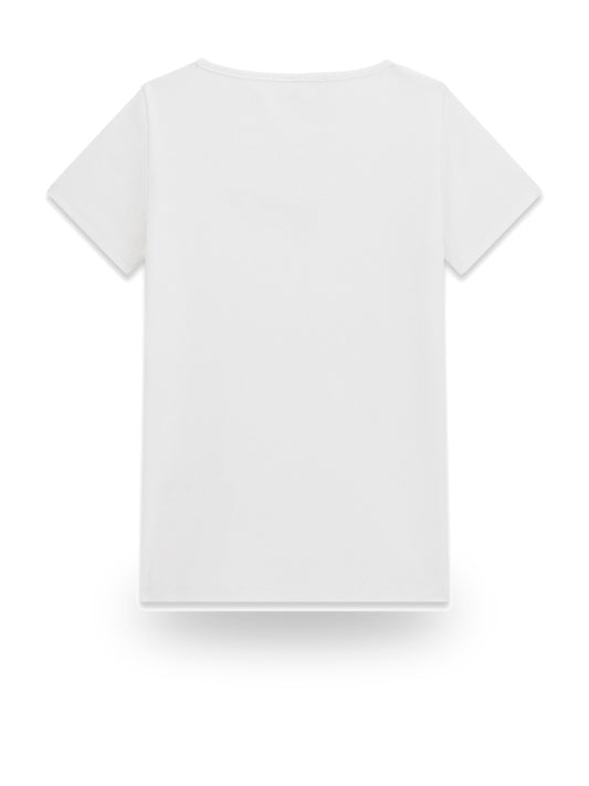 Guess Kids Ss Knit Top - T-Shirt Bambina - Bianco