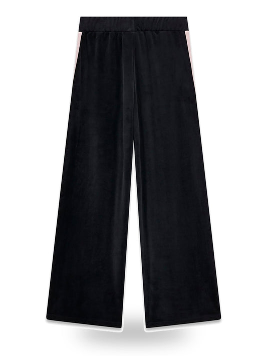 Guess Kids Wide Leg Chenille Active Pants - Pantaloni Bambina - Nero