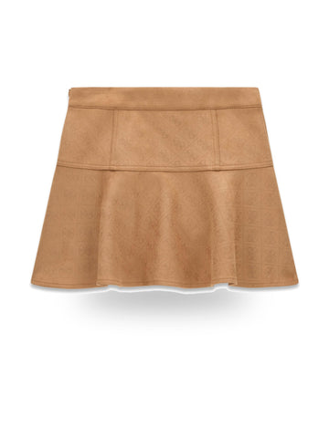 Guess Kids Suede Mini Skirt - Gonne Bambina - Cuoio