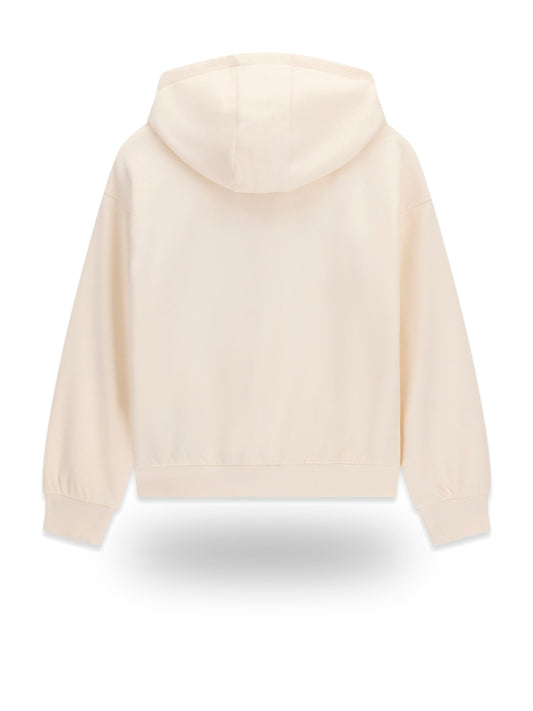 Guess Kids Relaxed Regular Hooded Ls Act - Felpe Bambina - Panna
