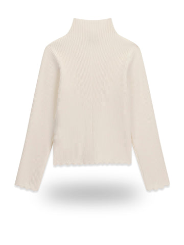 Guess Kids Ls Midi Sweater - Maglieria Bambina - Cream White