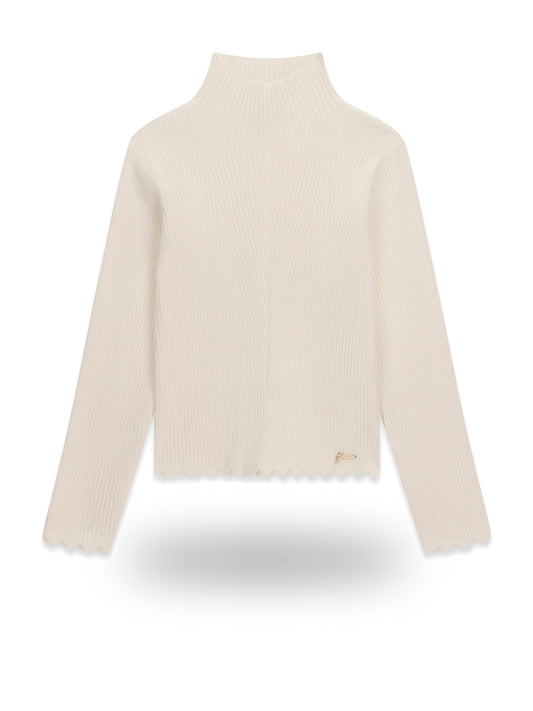 Guess Kids Ls Midi Sweater - Maglieria Bambina - Cream White