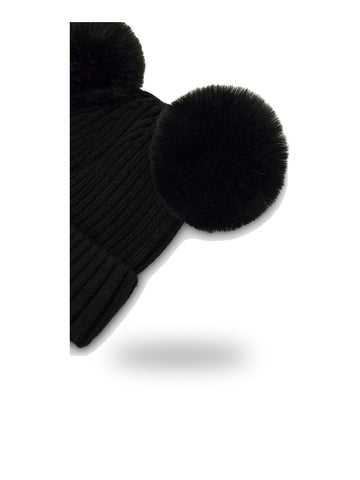 Guess Kids Beanie Hat - Cappelli Bambina - Nero