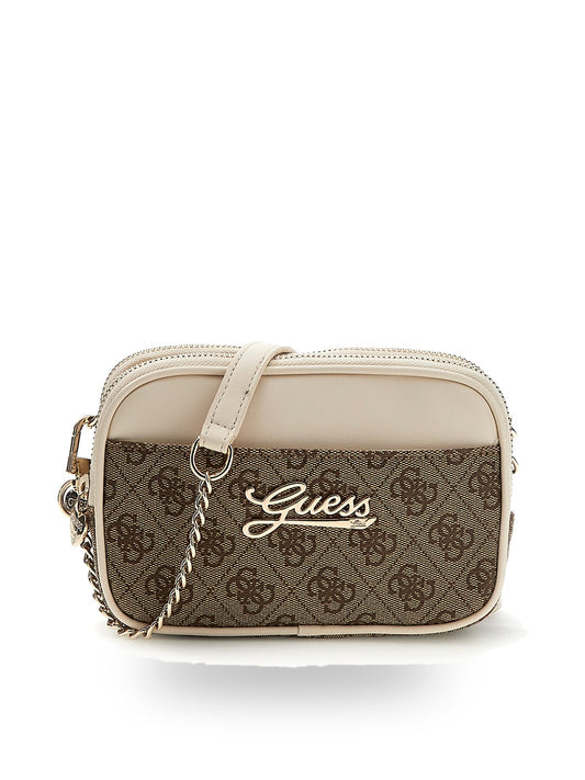 Guess Kids Crossbody Camera Bag - Borse Bambina - Beige