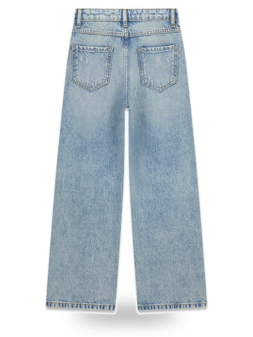 Guess Kids 90s Rigid Denim Pant - Jeans Bambina - Denim