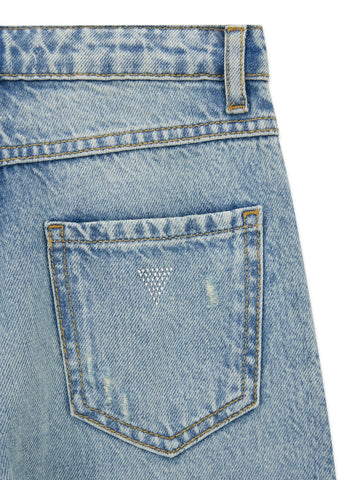 Guess Kids 90s Rigid Denim Pant - Jeans Bambina - Denim
