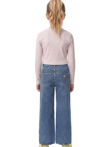 Guess Kids 90s Rigid Denim - Jeans Bambina - Denim