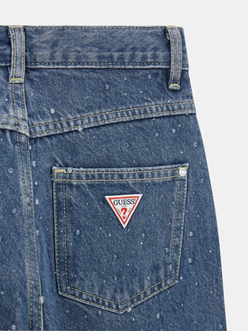 Guess Kids 90s Rigid Denim - Jeans Bambina - Denim