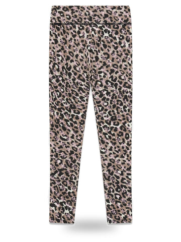 Guess Kids Bull Denim Relaxed Pants - Pantaloni Bambina - Leopardato