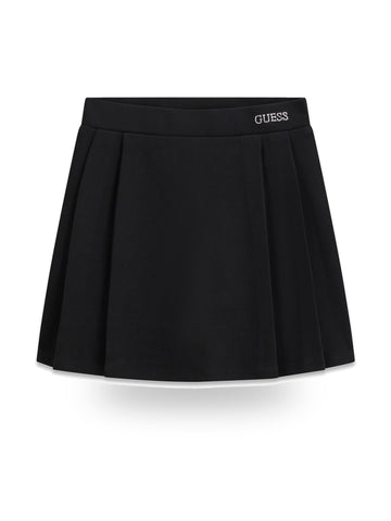 Guess Kids Punto Milano Mini Skirt - Gonne Bambina - Nero