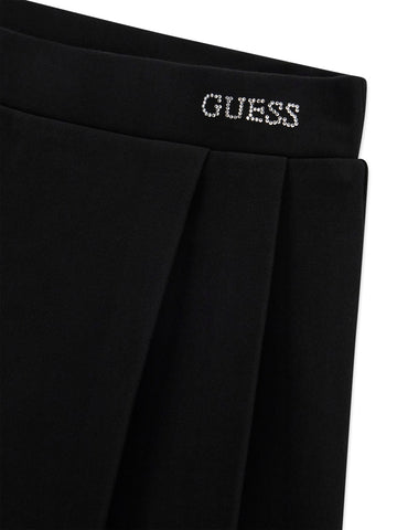 Guess Kids Punto Milano Mini Skirt - Gonne Bambina - Nero