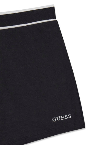 Guess Kids Set Ss Tee + Skort - Completo Bambina - Nero