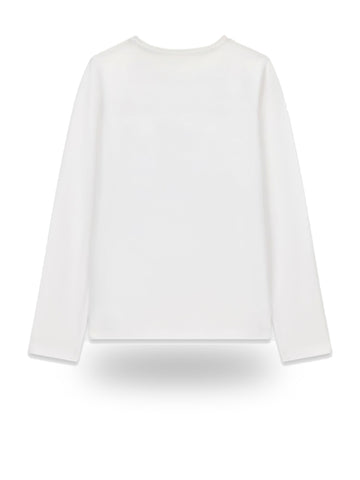 Guess Kids Ls T-shirt - T-Shirt Bambina - Bianco