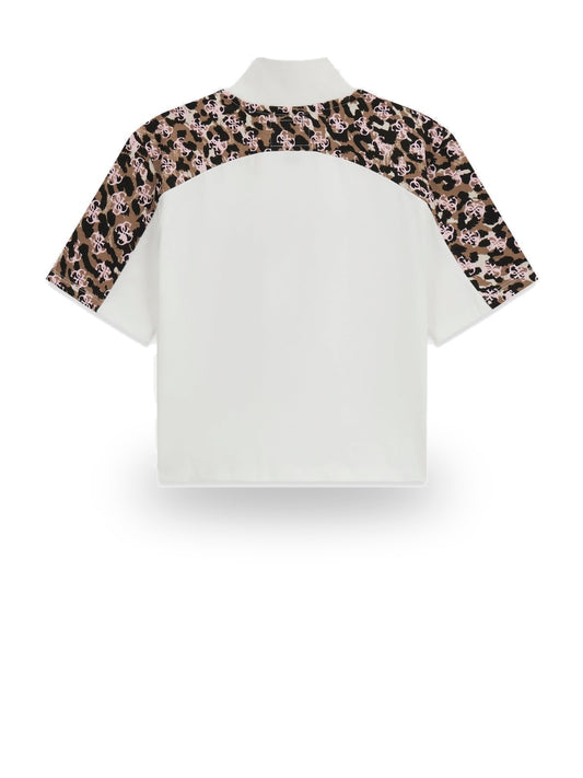 Guess Kids Oversize Midi Ss T-Shirt - T-Shirt Bambina - Bianco