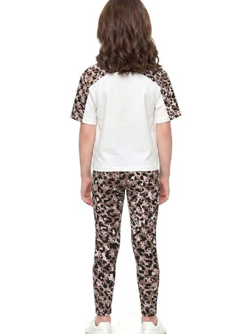 Guess Kids Oversize Midi Ss T-Shirt - T-Shirt Bambina - Bianco