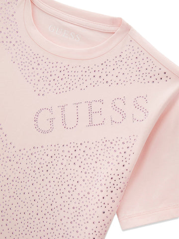 Guess Kids Midi Ss T-Shirt - T-Shirt Bambina - Rosa