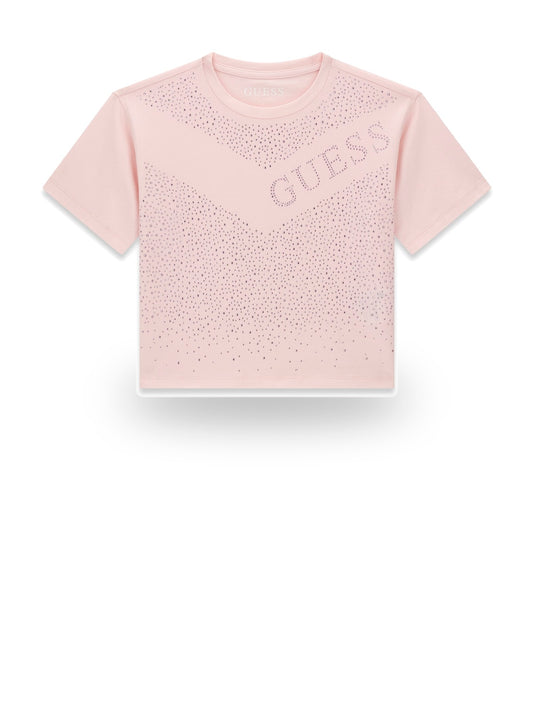 Guess Kids Midi Ss T-Shirt - T-Shirt Bambina - Rosa