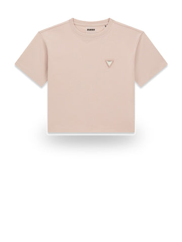 Guess Kids Oversize Ss T-Shirt Mini Me - T-Shirt Bambina - Rosa