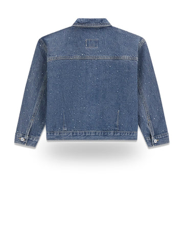 Guess Kids Rigid Denim Oversize Shacket W - Camicie Bambina - Denim