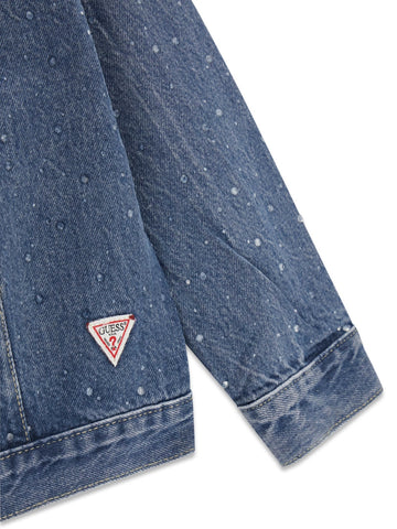Guess Kids Rigid Denim Oversize Shacket W - Camicie Bambina - Denim