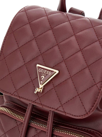 Guess Kids Mini Backpack - Zaini Bambina - Bordeaux