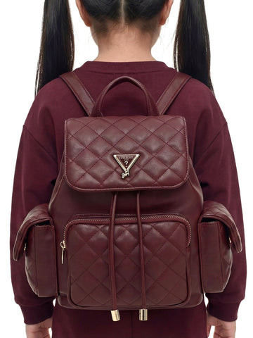 Guess Kids Mini Backpack - Zaini Bambina - Bordeaux