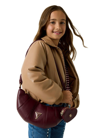 Guess Kids Shoulder Bag - Borse Bambina - Bordeaux