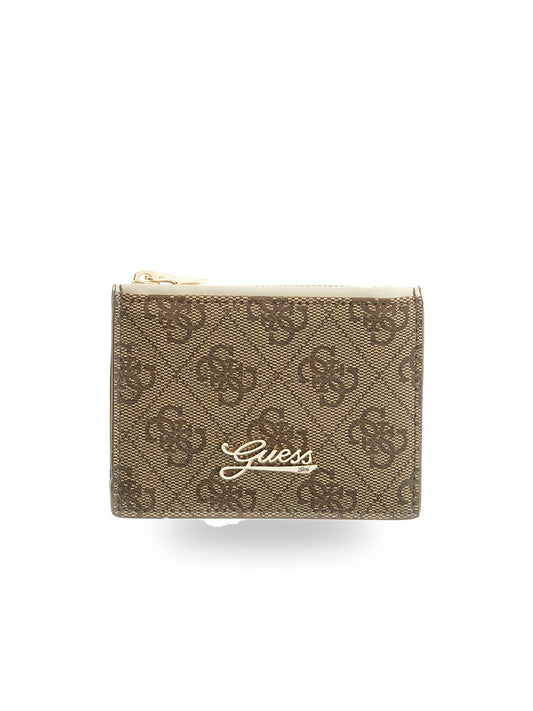 Guess Kids 4g Card Holder - Portafogli e Portachiavi Bambina - Beige