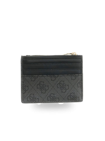 Guess Kids 4g Card Holder - Portafogli e Portachiavi Bambina - Nero