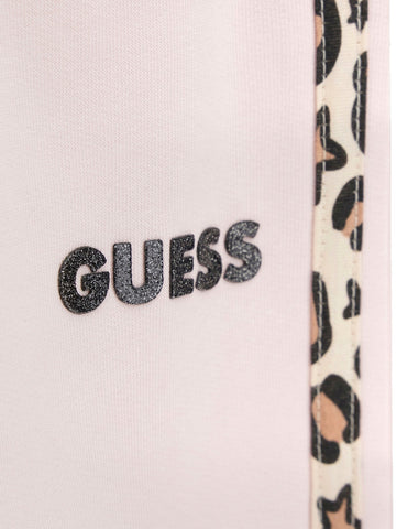 Guess Kids Fleece Regular Pants - Pantaloni Bambina - Rosa