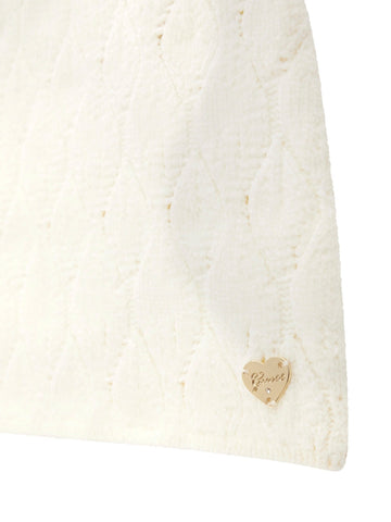 Guess Kids Set Ls Sweater + Sweater Skir - Pantaloni Bambina - Bianco