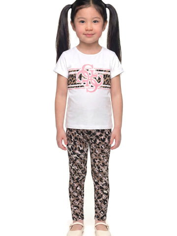 Guess Kids Leggings - Pantaloni Bambina - Multicolore