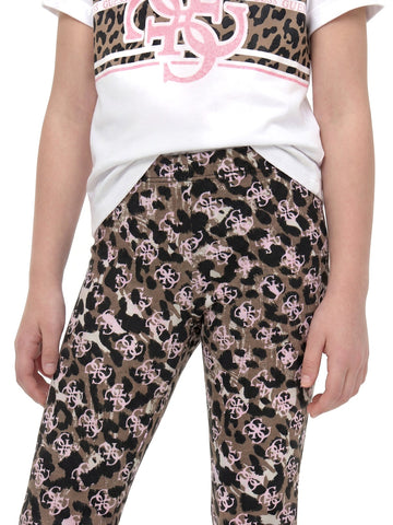 Guess Kids Leggings - Pantaloni Bambina - Multicolore