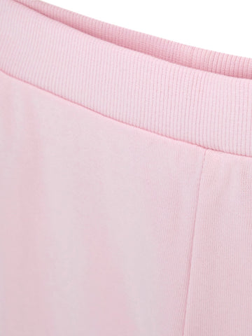 Guess Kids Set Hooded Ls Active Top + Ac - Completo Bambina - Rosa