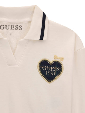 Guess Kids Set French Terry Ls Sweatshir - Completo Bambina - Multicolore