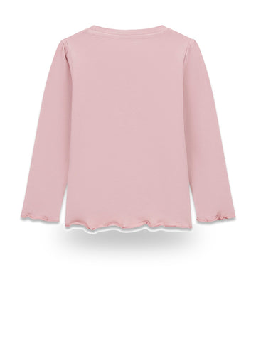 Guess Kids Ls T-shirt - T-Shirt Bambina - Rosa