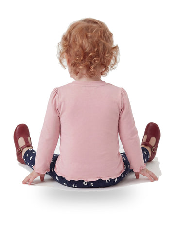 Guess Kids Ls T-shirt - T-Shirt Bambina - Rosa