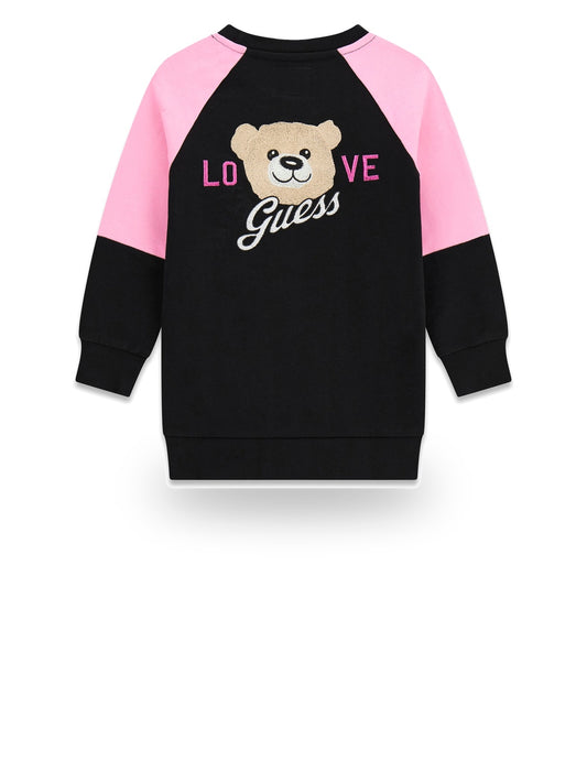 Guess Kids Ls Active Dress - Abiti Bambina - Nero