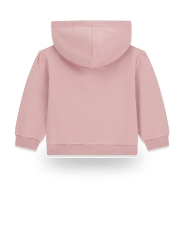 Guess Kids Hooded Ls Active Top W/zip - Felpe Bambina - Rosa
