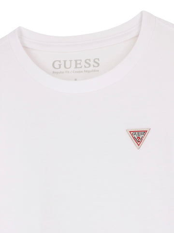 Guess Kids Ss T-shirt_core - T-Shirt Bambino - Bianco