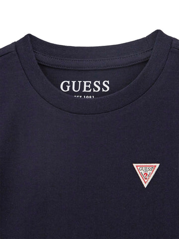 Guess Kids Ss T-shirt_core - T-Shirt Bambino - Blu