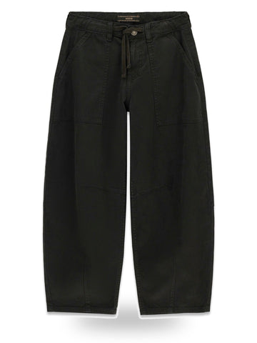 Guess Kids Gmt Dye Canvas Oversize Balloo - Pantaloni Bambino - Nero