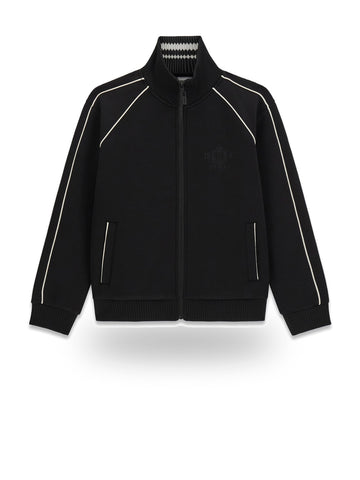 Guess Kids Active Top Ls Full Zip Sweatsh - Felpe Bambino - Nero