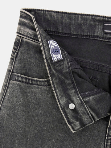 Guess Kids Oversize Stretch Black Denim C - Jeans Bambino - Nero