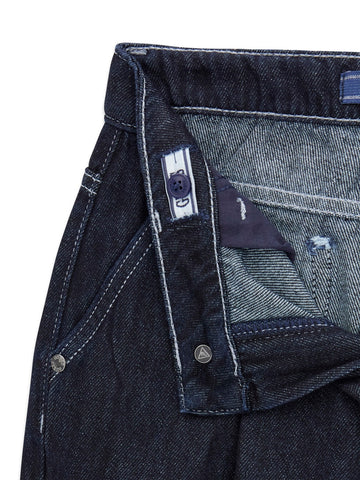Guess Kids Oversize Rigid Denim Pants - Jeans Bambino - Denim