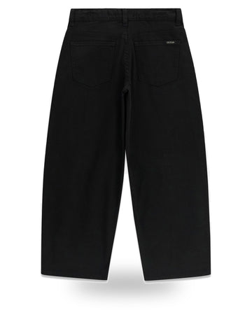 Guess Kids Canvas Oversize Balloon Pants - Pantaloni Bambino - Nero