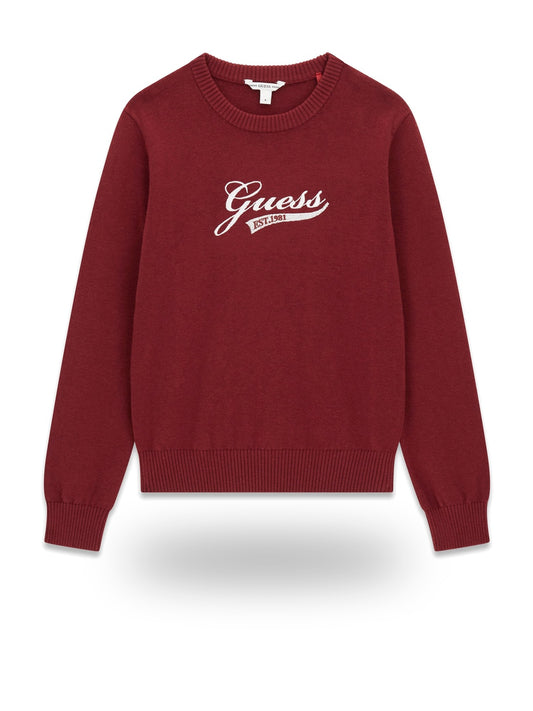 Guess Kids Ls Sweater - Maglieria Bambino - Vino